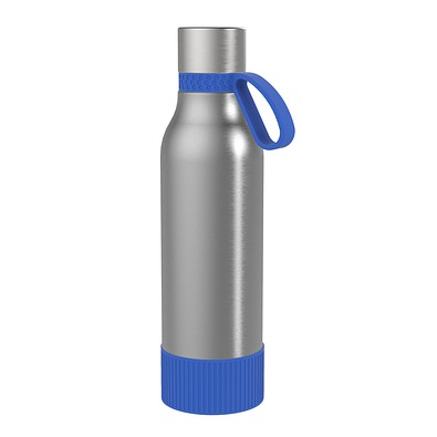 Thermotrinkflasche RETUMBLER-myNIZZA II 600 CERAMIC, silber/blau/blau