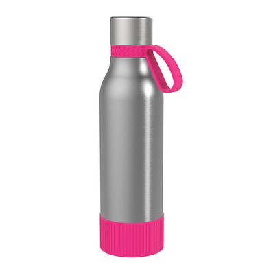 Thermotrinkflasche RETUMBLER-myNIZZA II 600 CERAMIC, silber/magenta/magenta