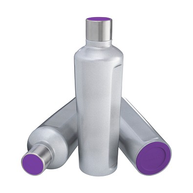 Thermotrinkflasche RETUMBLER-mySTEELONE, silber/lila