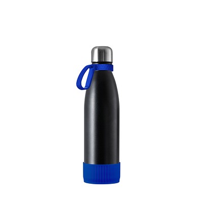 Thermotrinkflasche RETUMBLER-NIZZA, schwarz/blau/blau