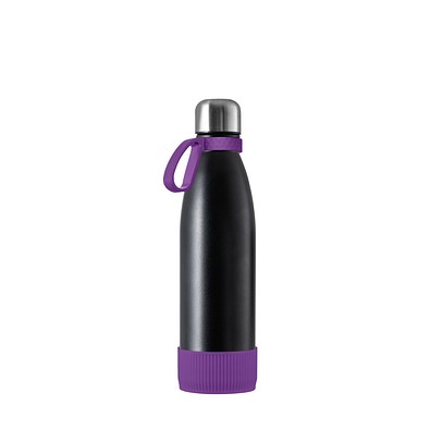 Thermotrinkflasche RETUMBLER-NIZZA, schwarz/lila/lila