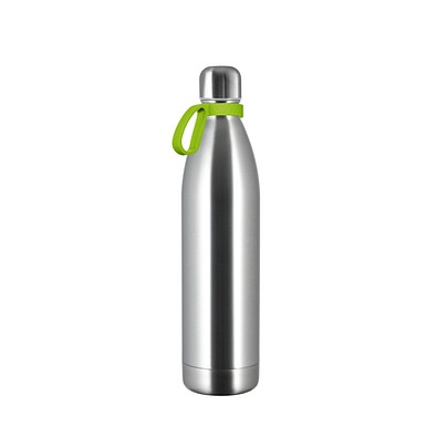Thermotrinkflasche RETUMBLER-NIZZA XL, silber/hellgrün