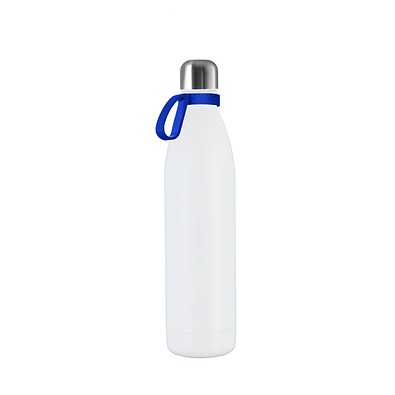 Thermotrinkflasche RETUMBLER-NIZZA XL, weiß/blau