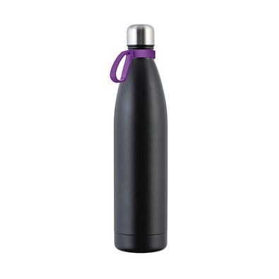 Thermotrinkflasche RETUMBLER-NIZZA XXL, schwarz/lila
