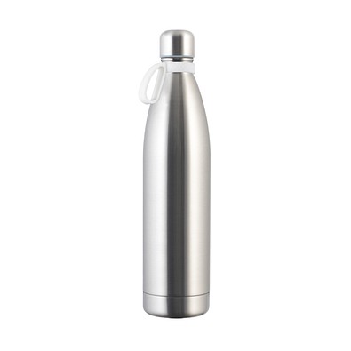 Thermotrinkflasche RETUMBLER-NIZZA XXL, silber/weiß