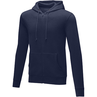 Theron Hoodie mit Reißverschluss für Herren, navy, XL