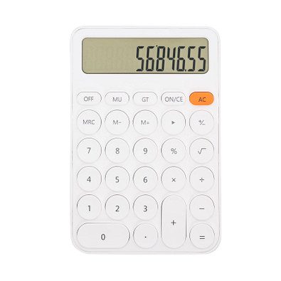TIMELESS Tischrechner, weiß