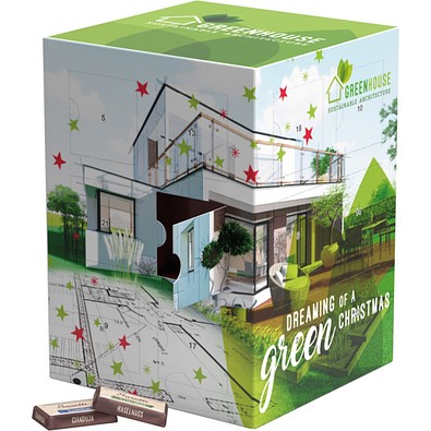 Tower Adventskalender, Sarotti Schokotäfelchen, inkl. Druck