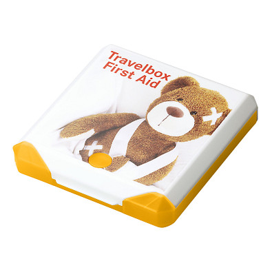 Travelbox First Aid, gelb Travelbox First Aid, gelb