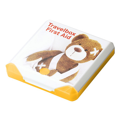 Travelbox First Aid, trend-gelb PP Travelbox First Aid, trend-gelb PP