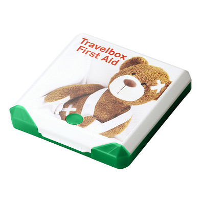 Travelbox First Aid, trend-grün PP Travelbox First Aid, trend-grün PP