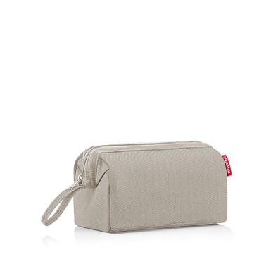 reisenthel® Kosmetiktasche travelcosmetic, herringbone sand