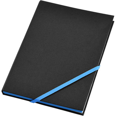 Travers DIN A5 Notizbuch, schwarz,blau Travers DIN A5 Notizbuch, schwarz,blau