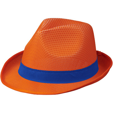 Trilby Set, orange,blau Trilby Set, orange,blau