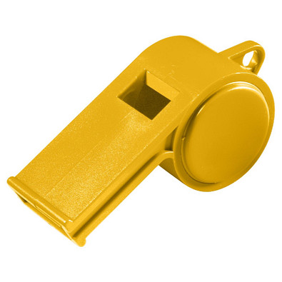 Trillerpfeife Sport ohne Kordel, standard-gelb