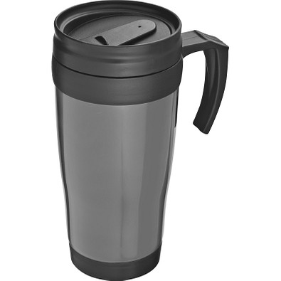 Trinkbecher aus Kunststoff, 400 ml, grau Trinkbecher aus Kunststoff, 400 ml, grau