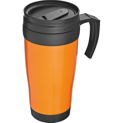 Trinkbecher aus Kunststoff, 400 ml, orange Trinkbecher aus Kunststoff, 400 ml, orange