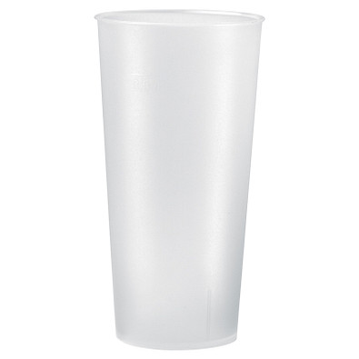 Trinkbecher Mehrweg, 500 ml, transparent