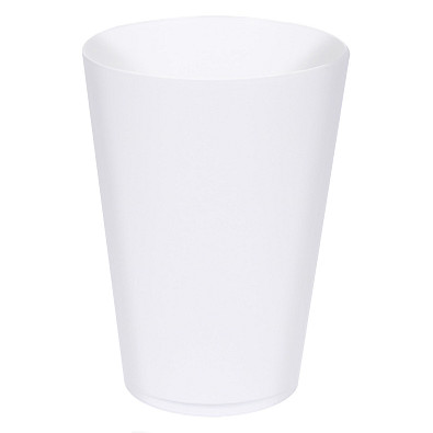 Trinkbecher Turin, 400 ml, weiß Trinkbecher Turin, 400 ml, weiß