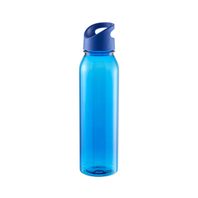 Trinkflasche Active Wave, 650 ml, transparent-blau/standard-blau PP