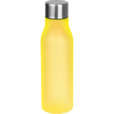 Trinkflasche aus Kunststoff, 550 ml, gelb Trinkflasche aus Kunststoff, 550 ml, gelb