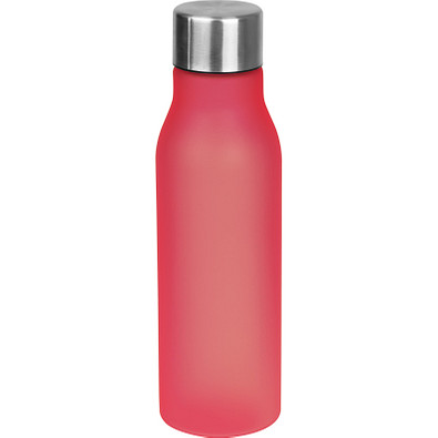 Trinkflasche aus Kunststoff, 550 ml, rot Trinkflasche aus Kunststoff, 550 ml, rot