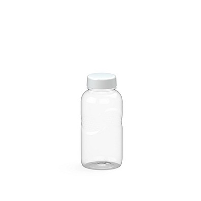 Trinkflasche Carve Refresh, 500 ml, RENEW, transparent/weiss