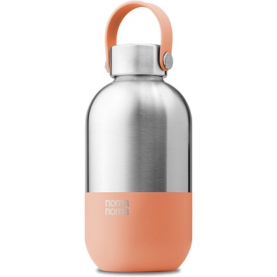 Trinkflasche Edelstahl, Orange 500ml, Orange