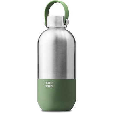 Trinkflasche Edelstahl, Grün 750ml, Grün