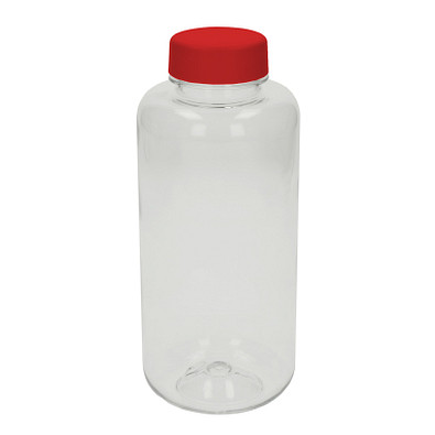Trinkflasche Refresh, 1000 ml, transparent/rot Trinkflasche Refresh, 1000 ml, transparent/rot