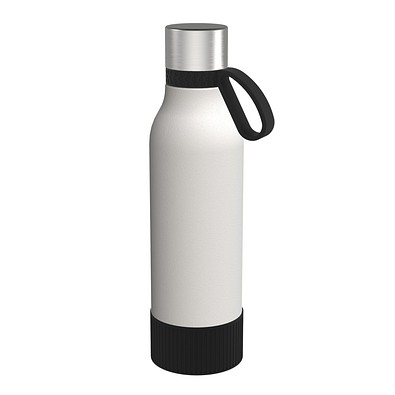 Trinkflasche RETUMBLER-myTOULON II 820, weiß/schwarz/schwarz