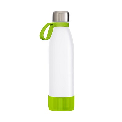 Trinkflasche RETUMBLER-TOULON GLASS, weiß/hellgrün/hellgrün