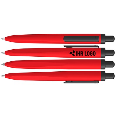 uma® Metall-Kugelschreiber TRION, rot