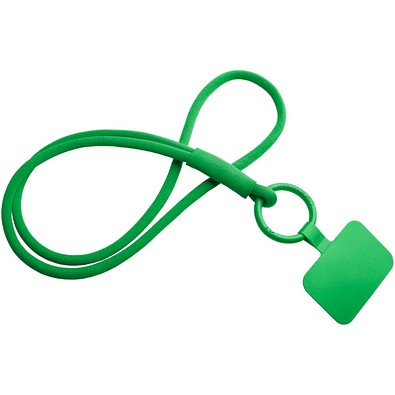 Tubyard Lanyard mit Telefonhalterung und elastischem Band, grün