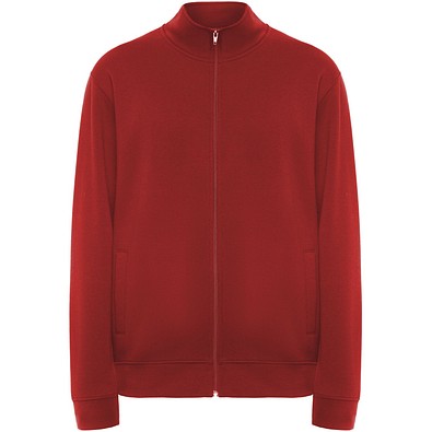 Ulan 280 g/m² Sweatjacke Unisex, rot, M