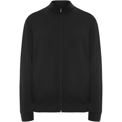 Ulan 280 g/m² Sweatjacke Unisex, schwarz, M