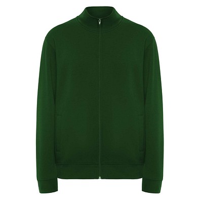 Ulan Sweatjacke Unisex, dunkelgrün, M