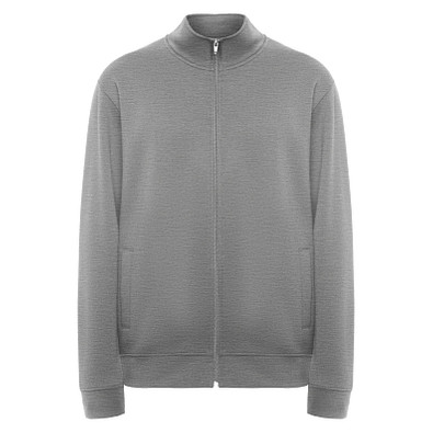 Ulan Sweatjacke Unisex, Marl Grey, M