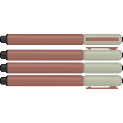 uma® ARC F Füllfederhalter, moca