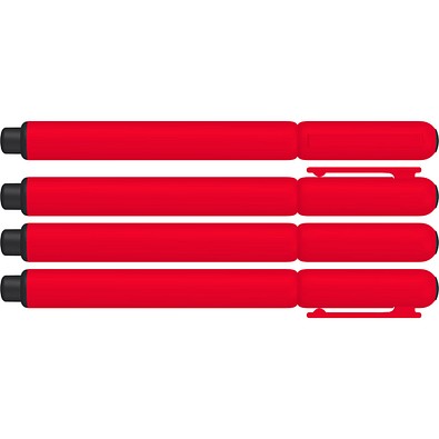 uma® ARC F Füllfederhalter, rot