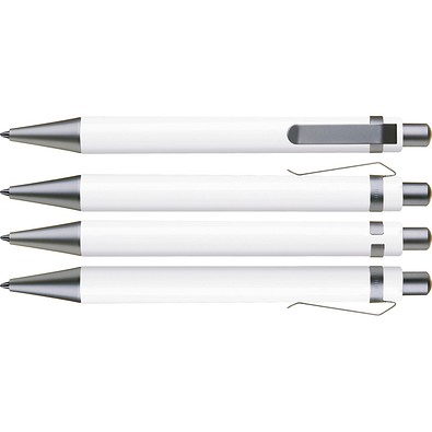 uma® ARCTIS Druckkugelschreiber, weiss