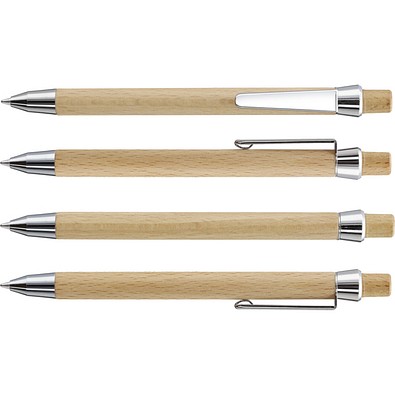 uma® BEECH Druckkugelschreiber, holz