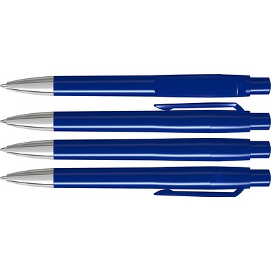 uma® BLOOM SI Druckkugelschreiber, dunkelblau