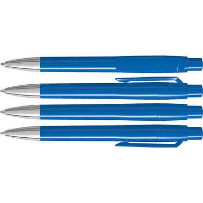 uma® BLOOM SI Druckkugelschreiber, mittelblau