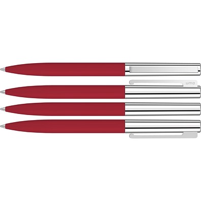 uma® BRIGHT GUM Drehkugelschreiber, rot