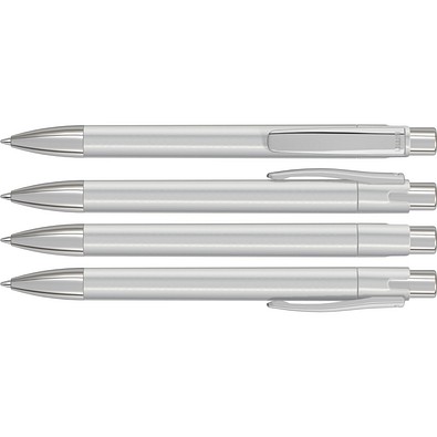 uma® CANDY LUX M SI Druckkugelschreiber, silber