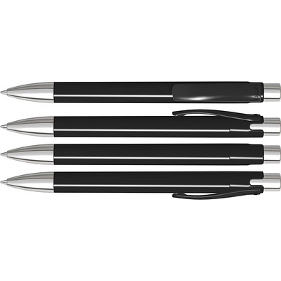uma® CANDY SI Druckkugelschreiber, schwarz