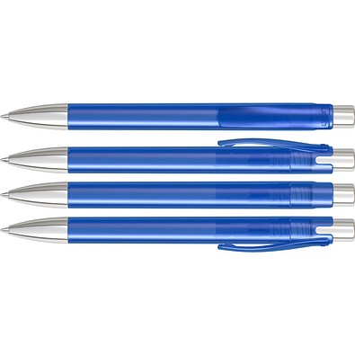 uma® CANDY transparent SI Druckkugelschreiber, dunkelblau