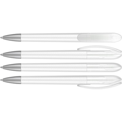 uma® CETA frozen SI Drehkugelschreiber, weiss