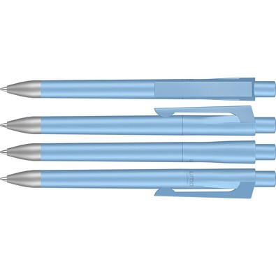 uma® CHECK SI Druckkugelschreiber, hellblau